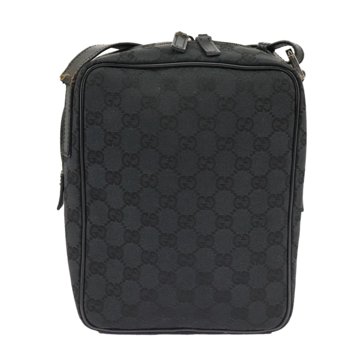 GUCCI GG Canvas Shoulder Bag Black 018 1612 101223
