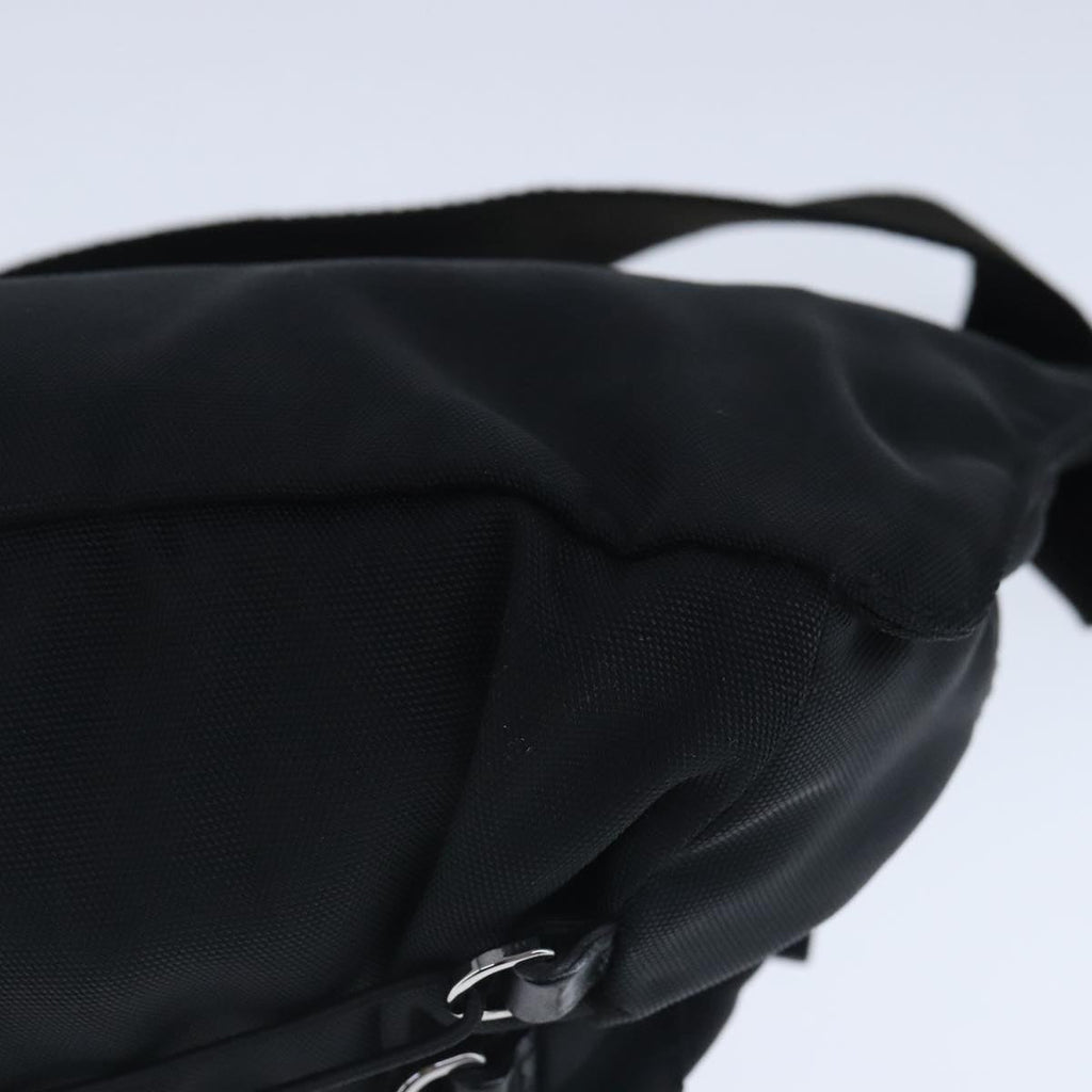 GUCCI Waist bag Nylon Black Silver 122350 101237