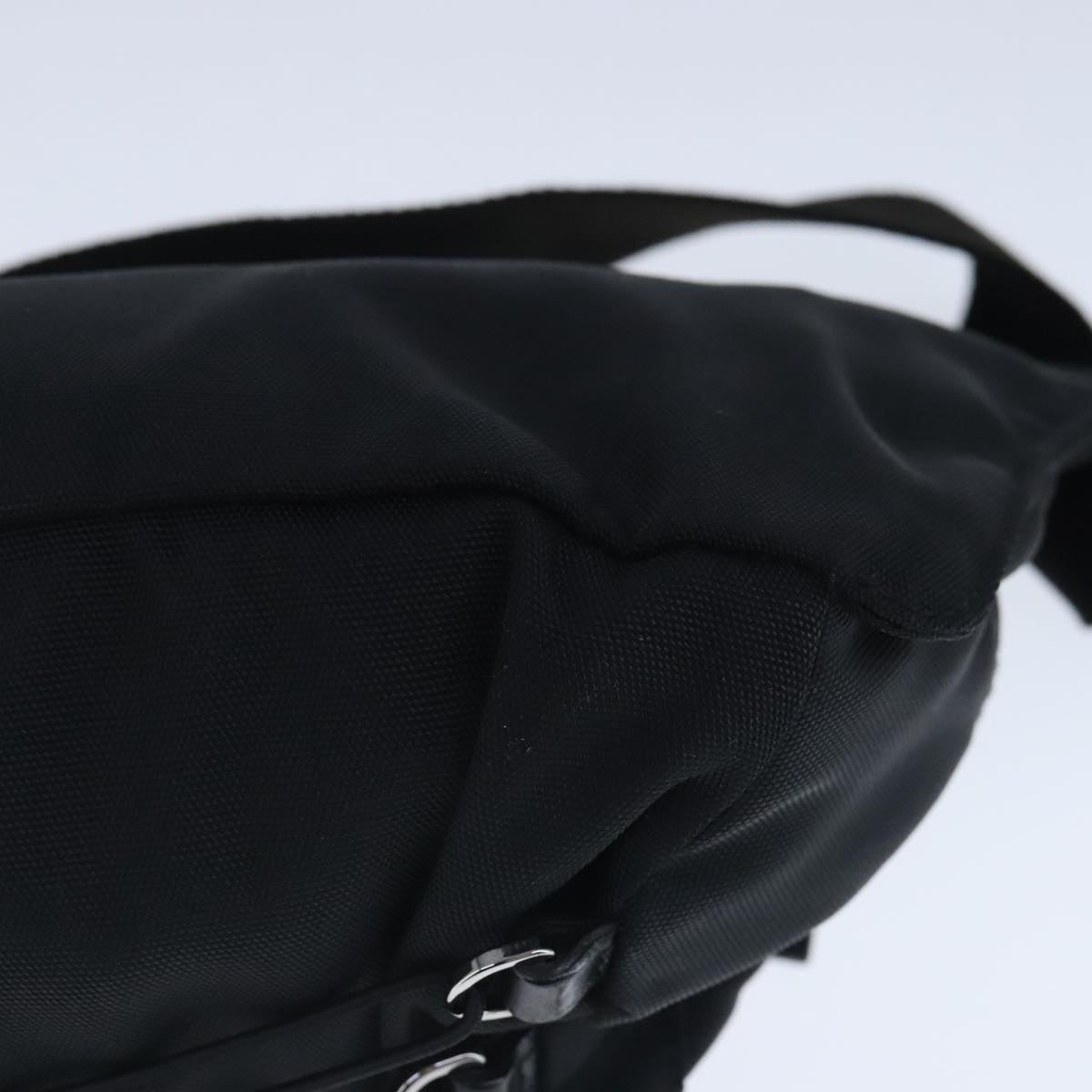 GUCCI Waist bag Nylon Black Silver 122350 101237