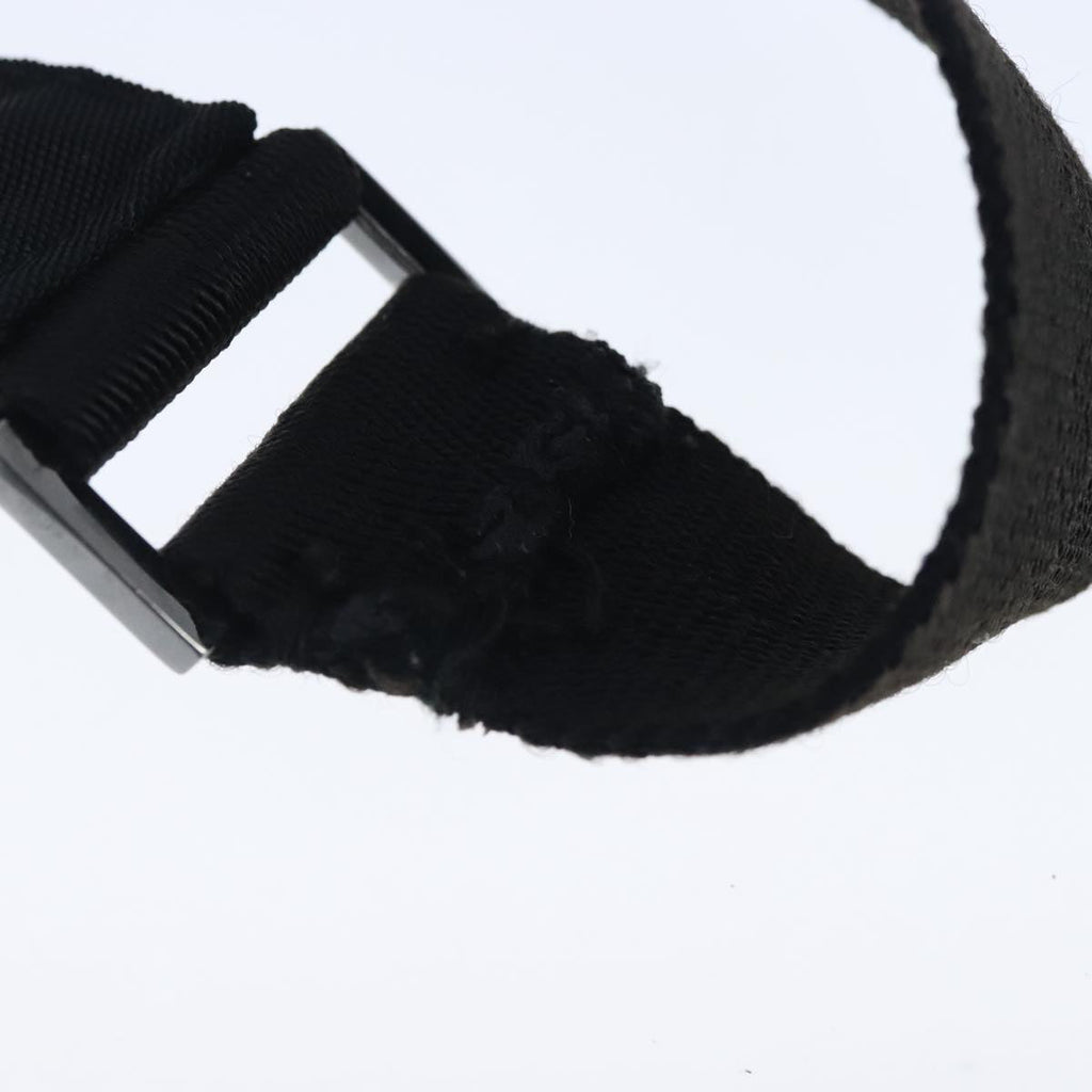 GUCCI Waist bag Nylon Black Silver 122350 101237