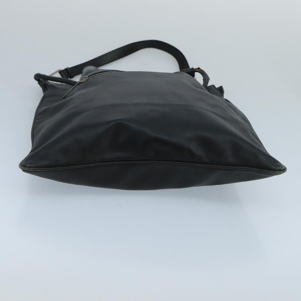 GUCCI Shoulder Bag Leather Black 001 4012 101283