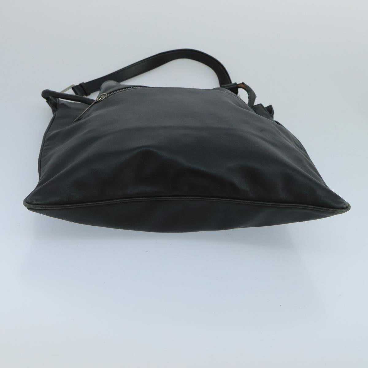 GUCCI Shoulder Bag Leather Black 001 4012 101283
