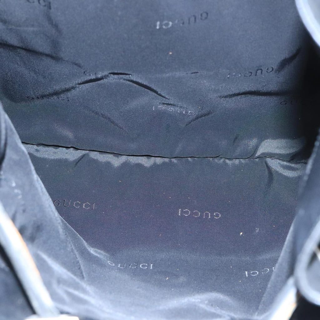 GUCCI Shoulder Bag Leather Black 001 4012 101283