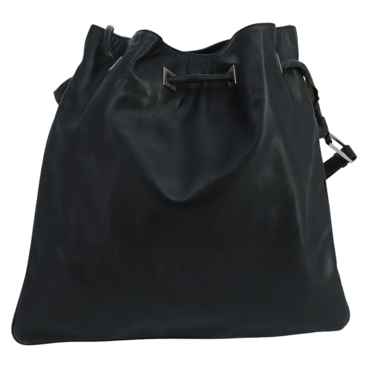 GUCCI Shoulder Bag Leather Black 001 4012 101283