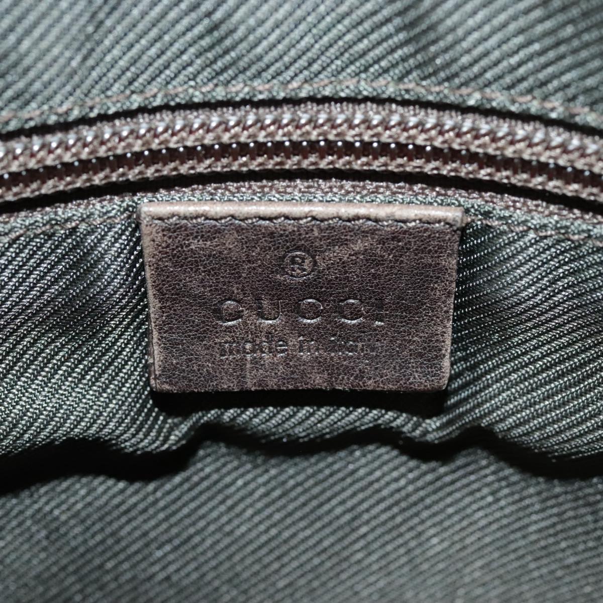 GUCCI GG Supreme Shoulder Bag PVC Beige 101291