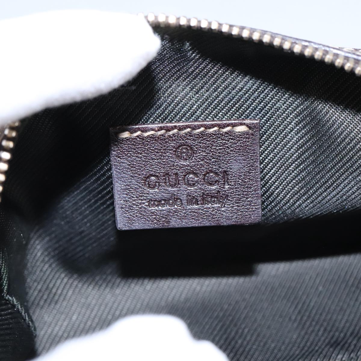 GUCCI GG Crystal Pouch Beige 115249 101306