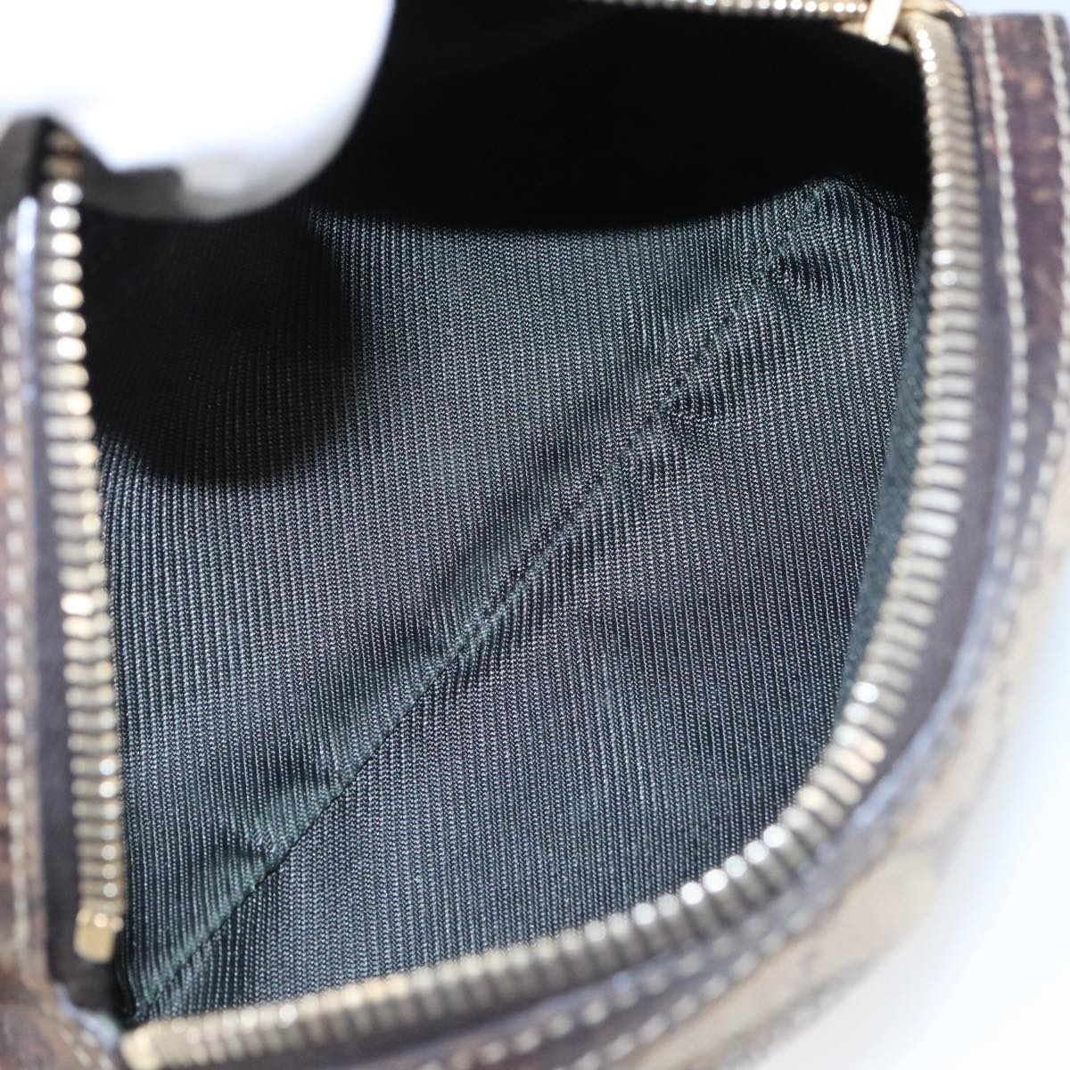 GUCCI GG Crystal Pouch Beige 115249 101306