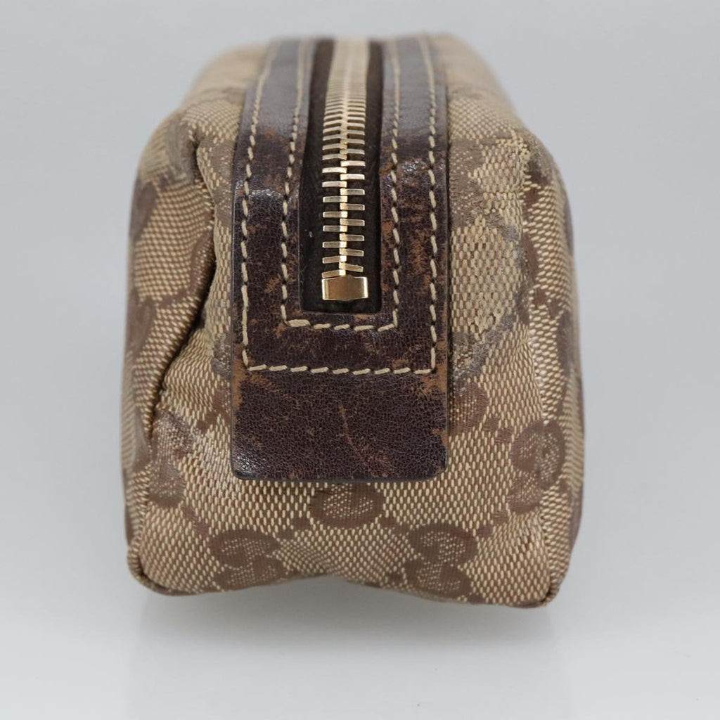 GUCCI GG Crystal Pouch Beige 115249 101306