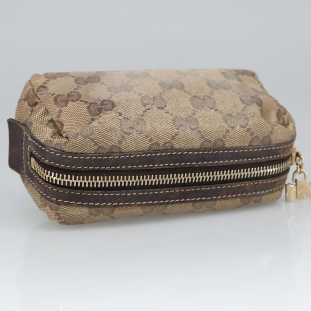 GUCCI GG Crystal Pouch Beige 115249 101306