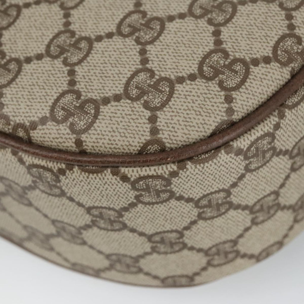 GUCCI GG Supreme Web Sherry Line Bag PVC Beige 001 123 0918 101309A