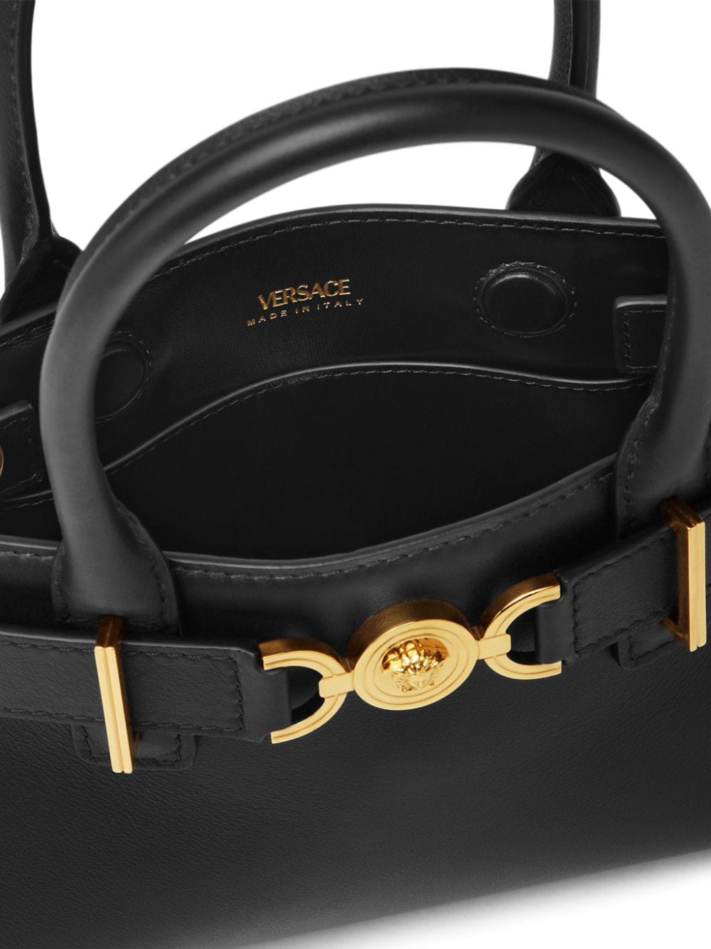 MEDUSA '95 SMALL LEATHER TOTE BAG