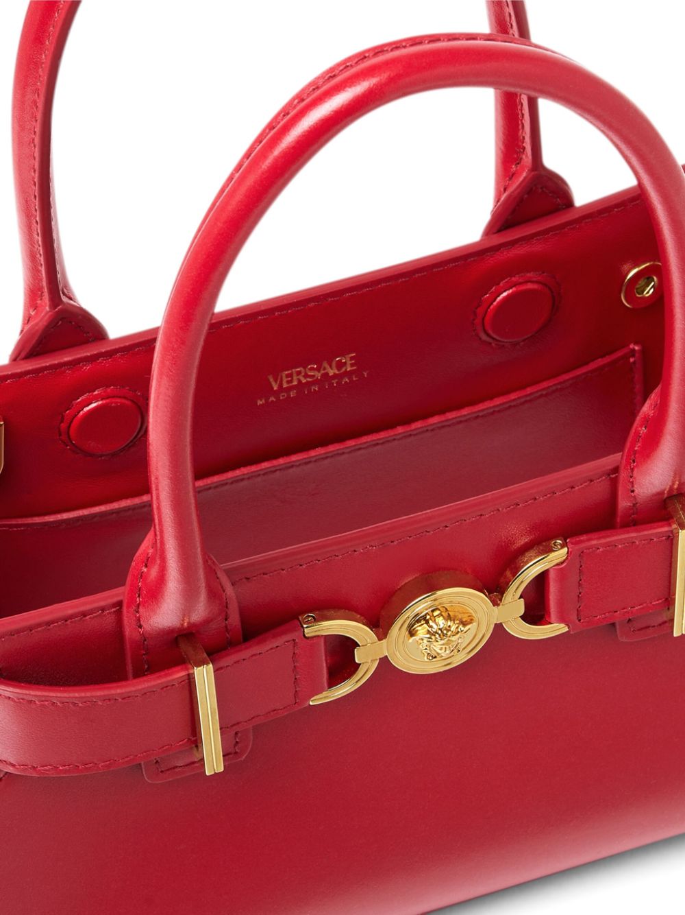 MEDUSA '95 SMALL LEATHER TOTE BAG