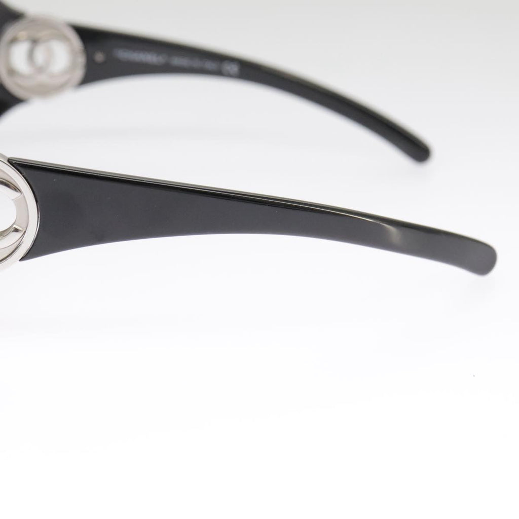 CHANEL Sunglasses plastic Black CC 101335