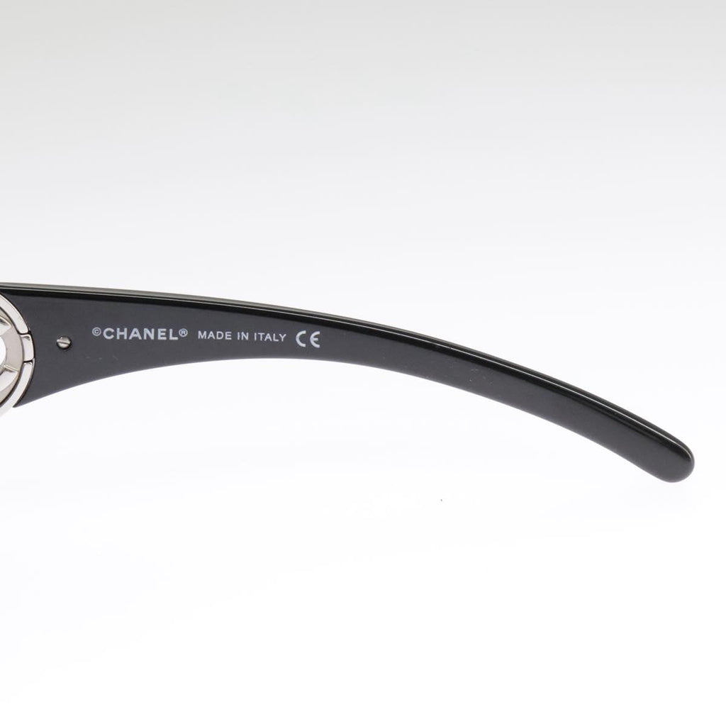 CHANEL Sunglasses plastic Black CC 101335
