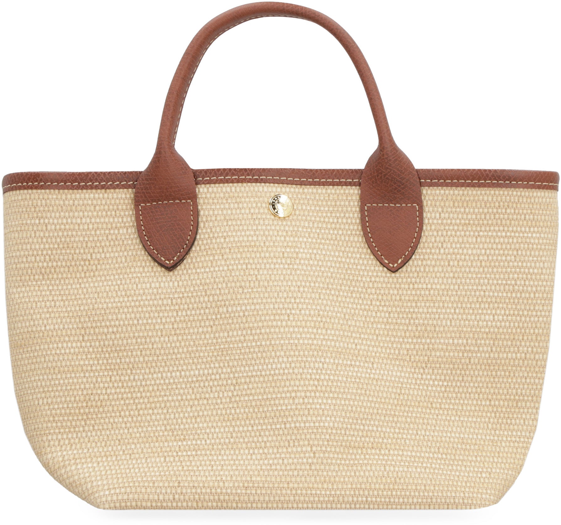 BROWN/BEIGE S LE PANIER BAG