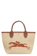 BROWN/BEIGE S LE PANIER BAG