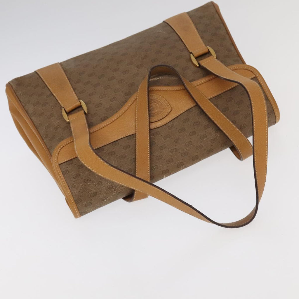 GUCCI GG Supreme Sherry Line Shoulder Bag PVC 5Set Beige Red 101558