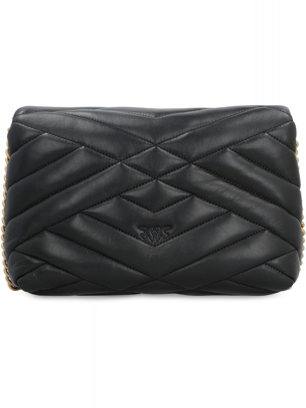 LOVE BAG CLICK PUFF LEATHER BAG