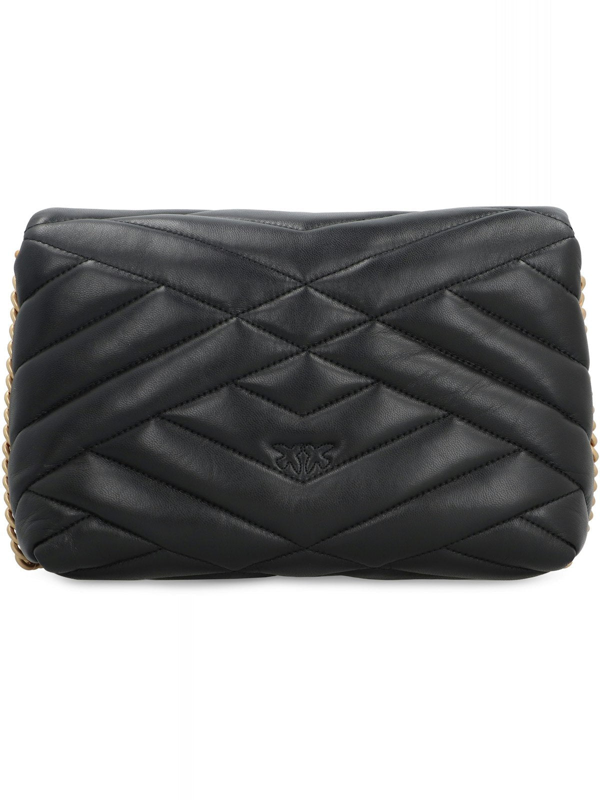 LOVE BAG CLICK PUFF LEATHER BAG