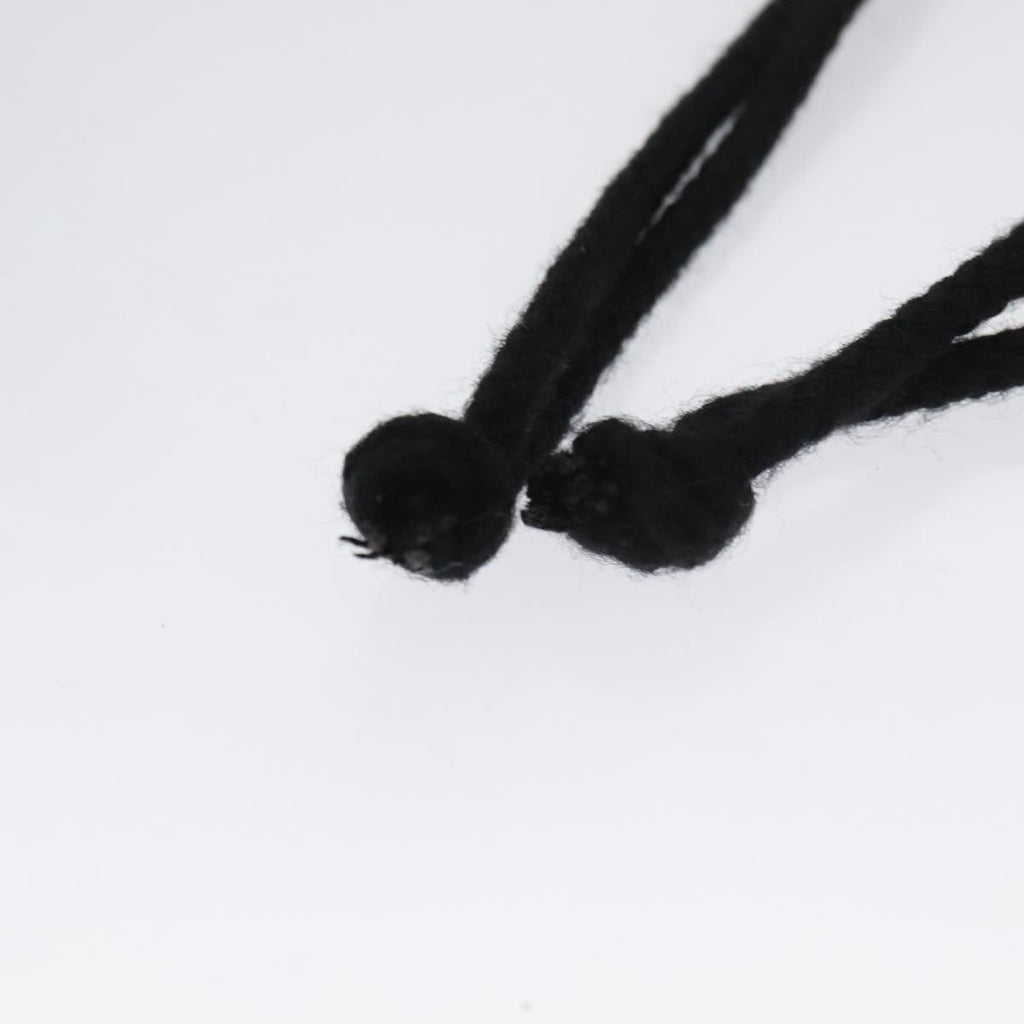 FENDI Zucca Canvas Drawstring Bag Brown Black 101941