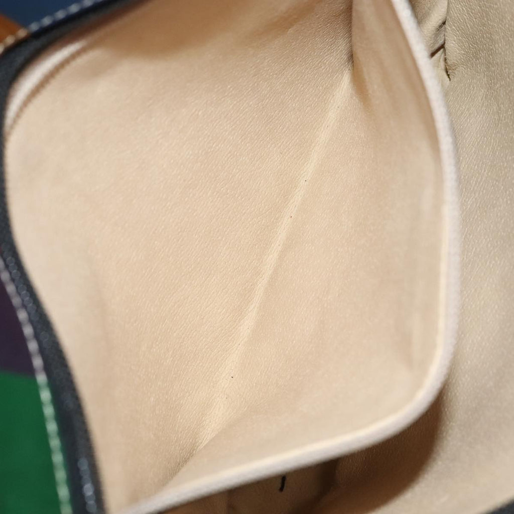 FENDI Shoulder Bag Nylon Gold Rainbow 101990