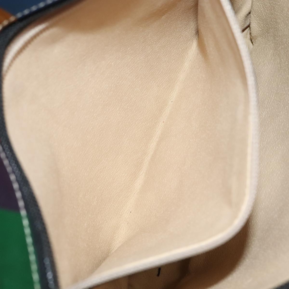FENDI Shoulder Bag Nylon Gold Rainbow 101990