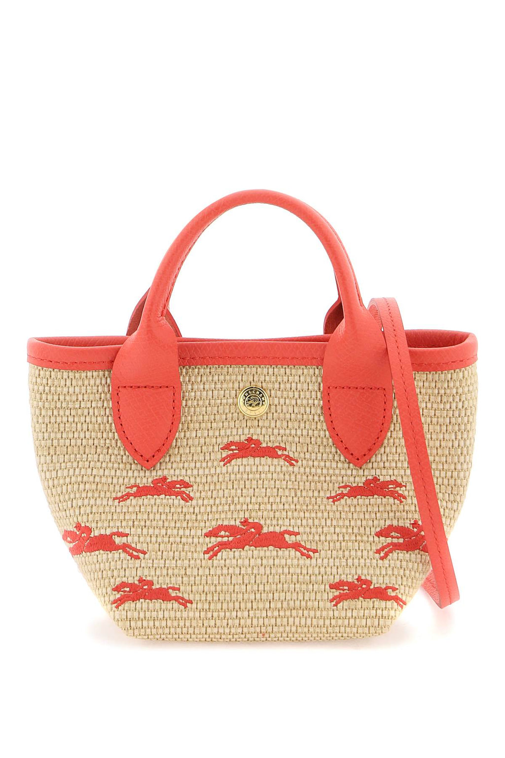 Le Panier Pliage XS Raffia Handbag