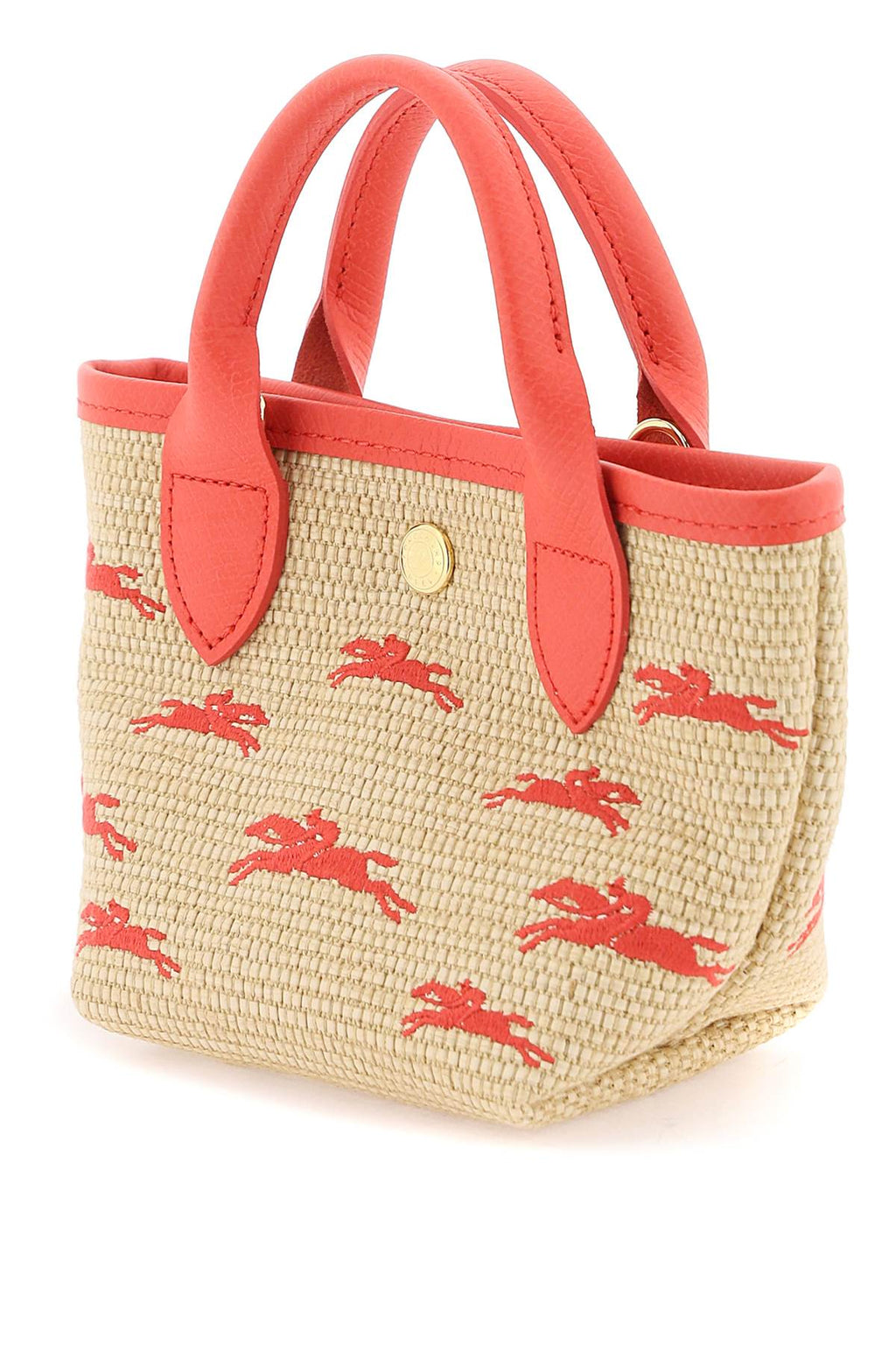 Le Panier Pliage XS Raffia Handbag