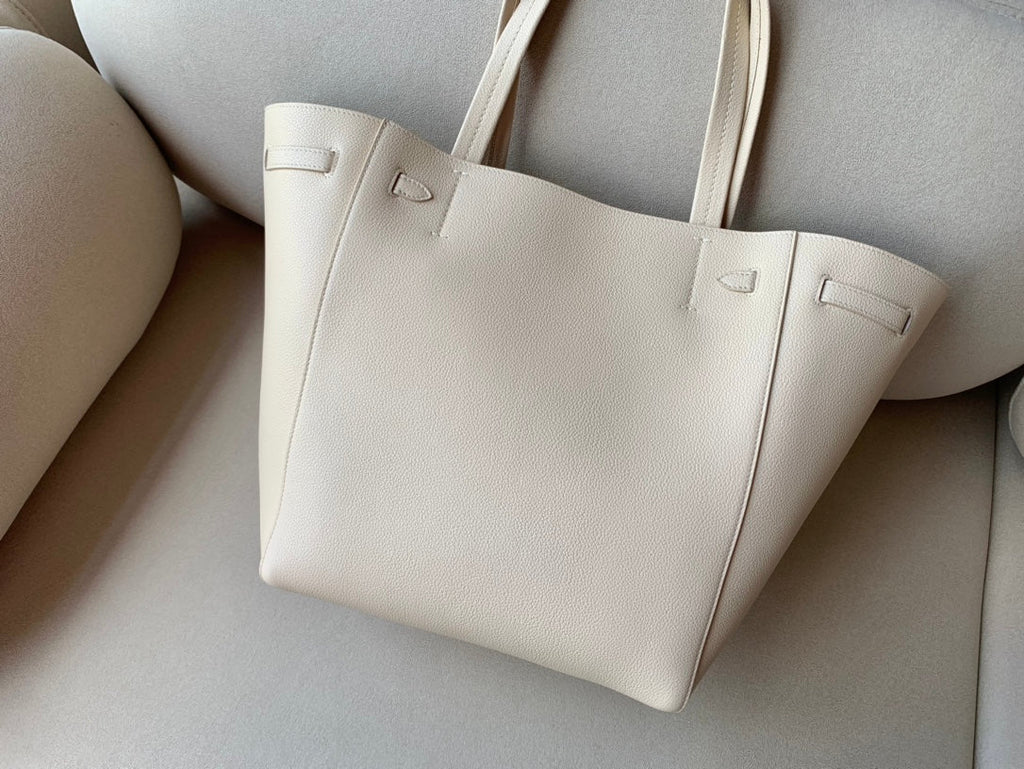 GLAMI Small Cabas Phantom In Soft Grained Beige For Women 12in/31cmÃƒâ€šÃ‚Â 