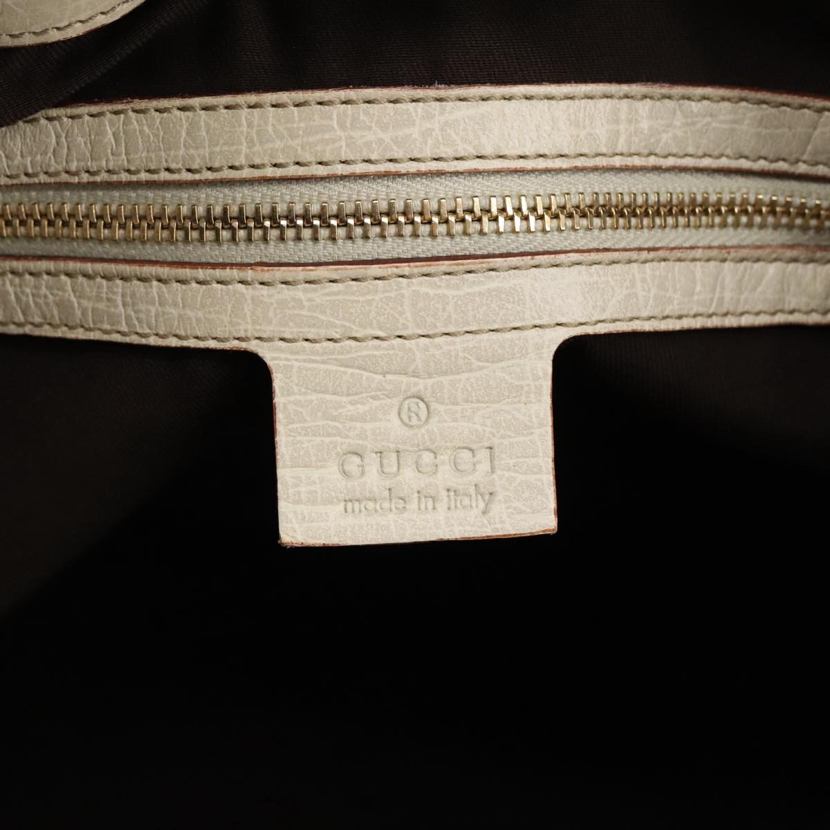 GUCCI GG Canvas Tote Bag Beige Gold 137385 102161