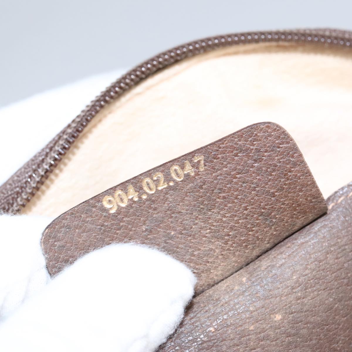 GUCCI GG Supreme Web Sherry Line Shoulder Bag PVC Beige 904 02 047 102166