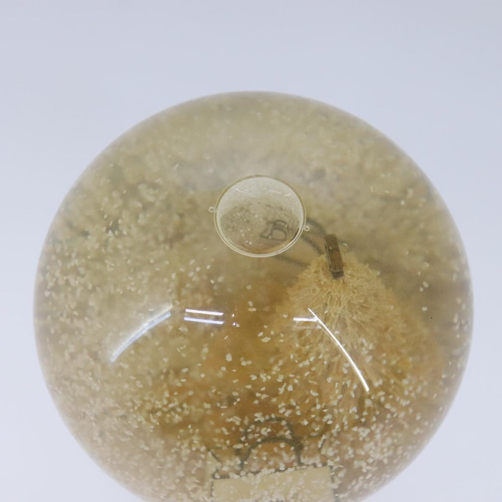 CHANEL Christmas Tree Shopper Snow Globe VIP Only Clear Yellow CC 102238