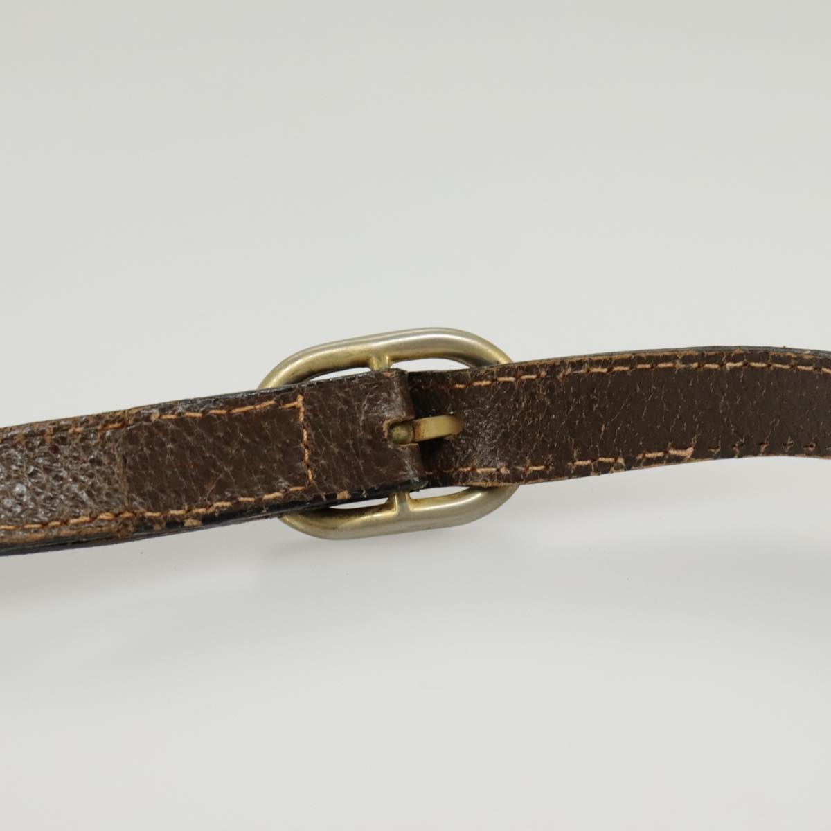 GUCCI GG Supreme Web Sherry Line Shoulder Bag PVC Beige Red Green 102274