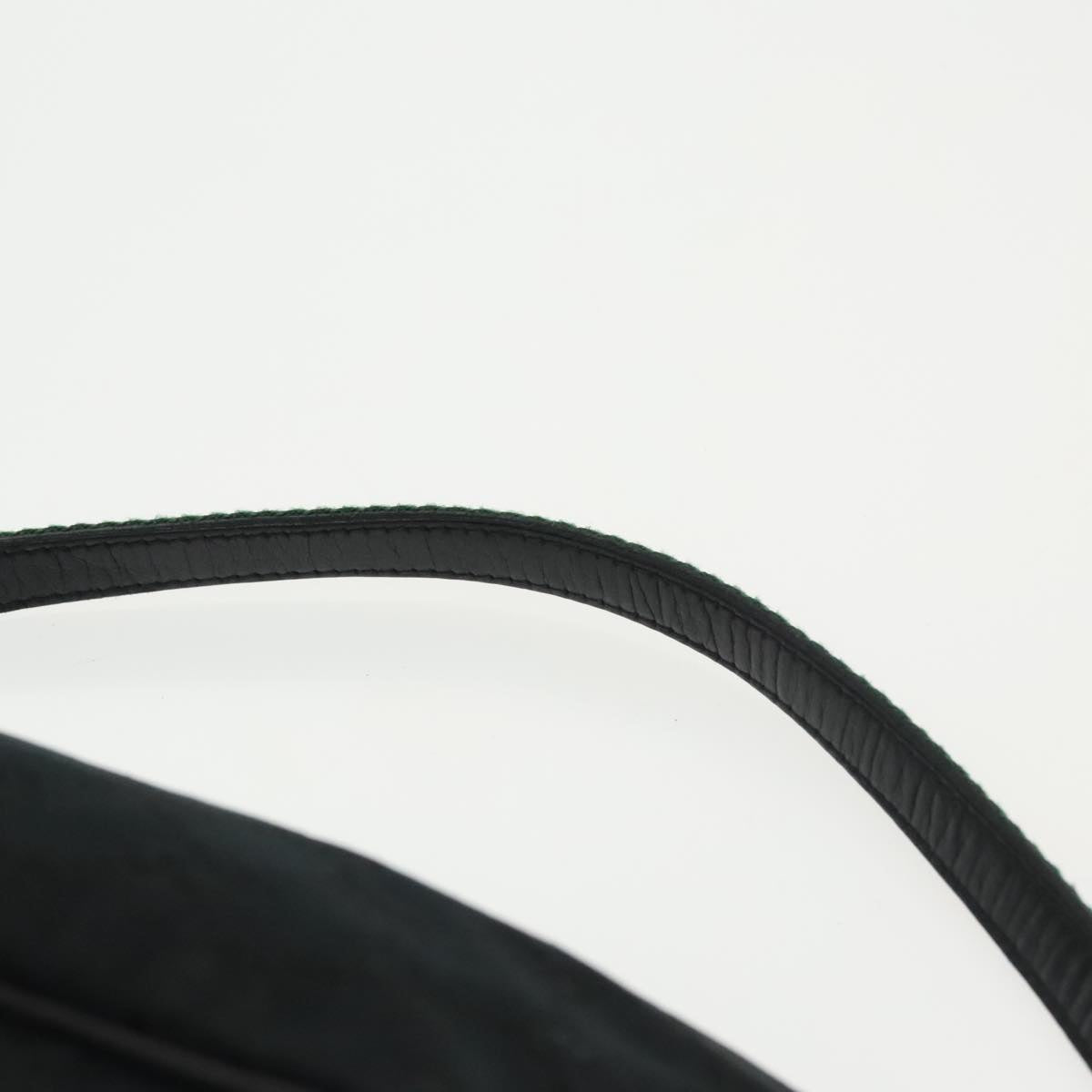 GUCCI GG Canvas Web Sherry Line Pouch Black Gold Red 141809 102283