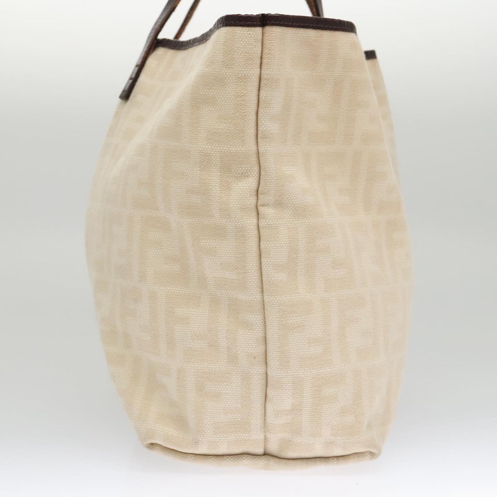 FENDI Zucca Canvas Tote Bag Beige 102286