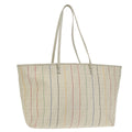 FENDI Zucca Canvas Tote Bag White Multicolor 102446