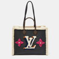 Louis Vuitton  Shearling Monogram Onthego Gm Bag
