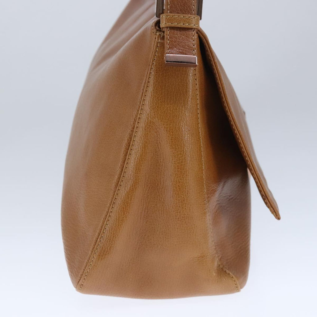 FENDI big Mamma bucket Shoulder Bag Leather Brown