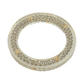 CHANEL Chain Bracelet plastic Clear CC 102913
