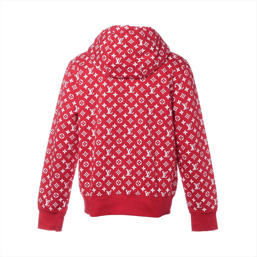 Louis Vuitton x Supreme 17AW Cotton x Leon Parker L Men Red HDY91WJIU Monogram Box Logo