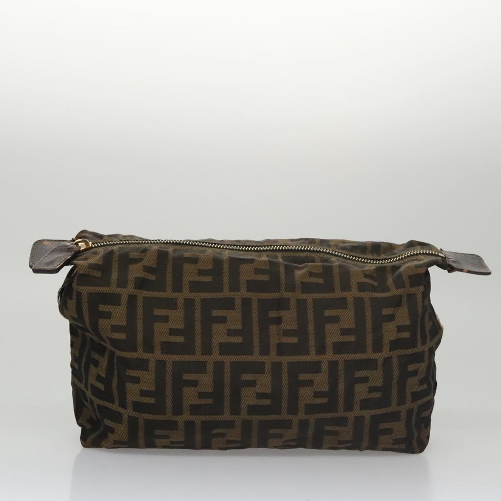 FENDI Zucca Canvas Bag 2Set Brown 103308