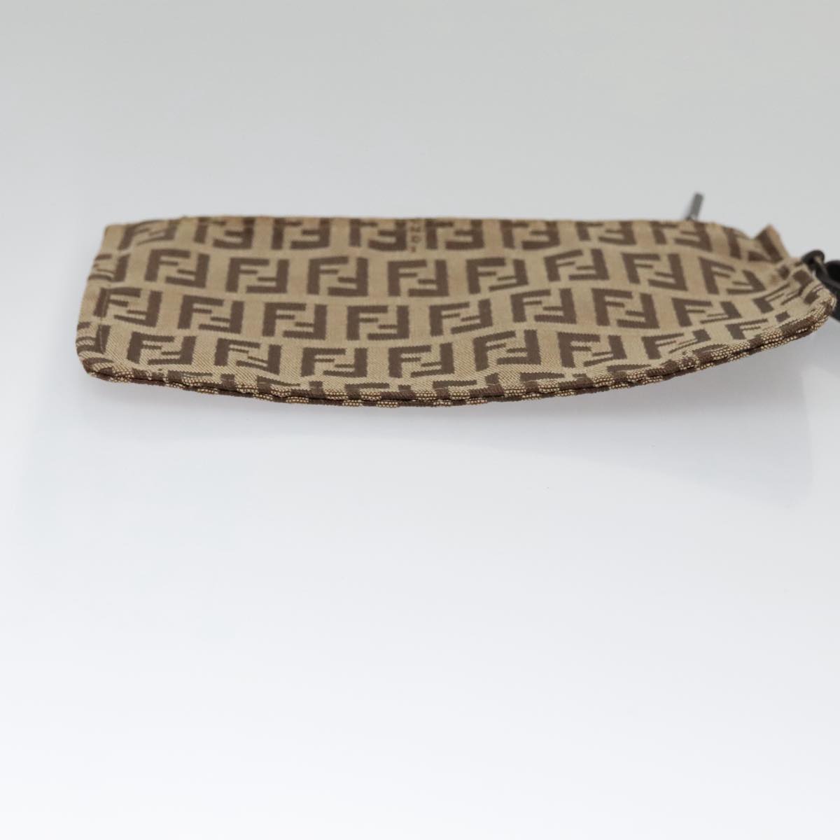 FENDI Zucchino Canvas Hand Bag Beige 103401