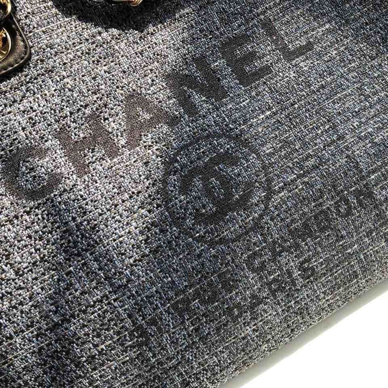 CHL Deauville Tote 38cm Blue/Black For Women A66941