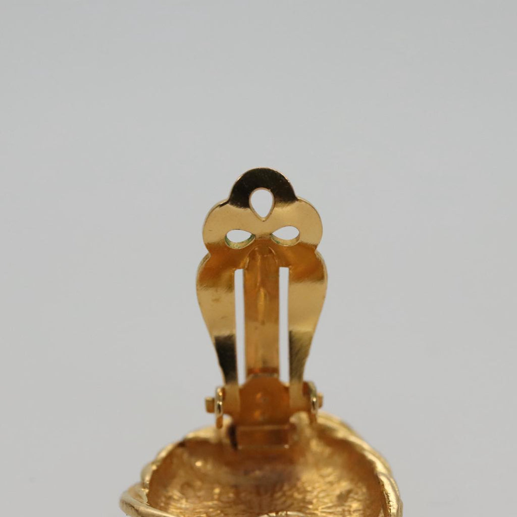 CHANEL Earring metal Gold CC 103473