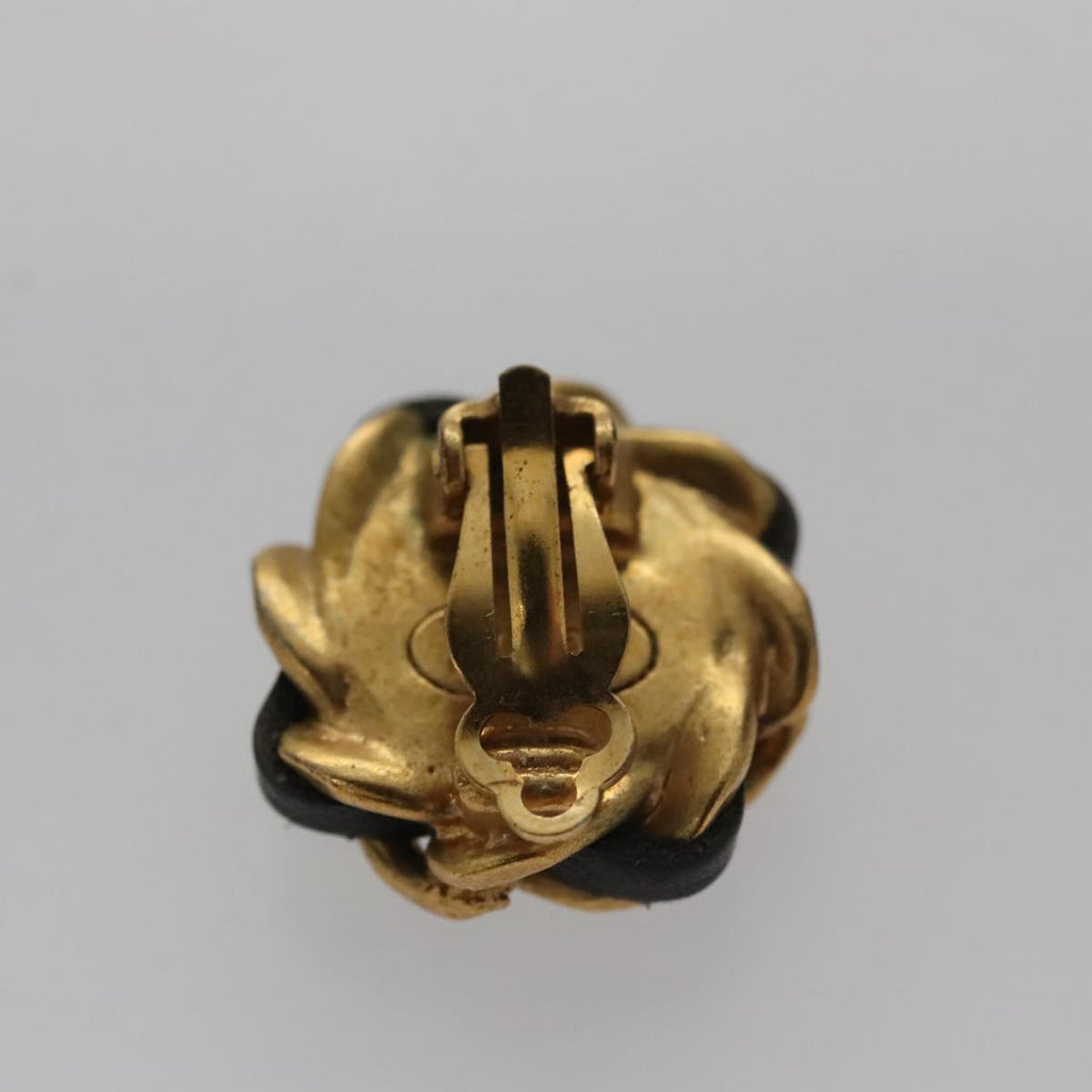 CHANEL Earring metal Gold CC 103474
