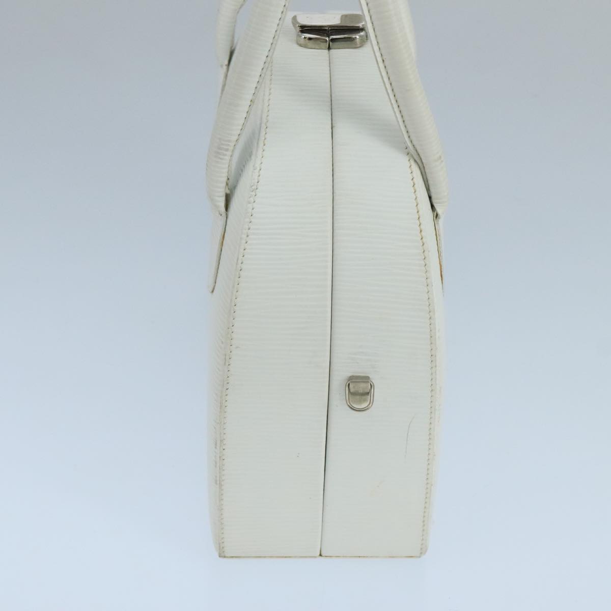 FENDI Hand Bag Leather 2way White 103997