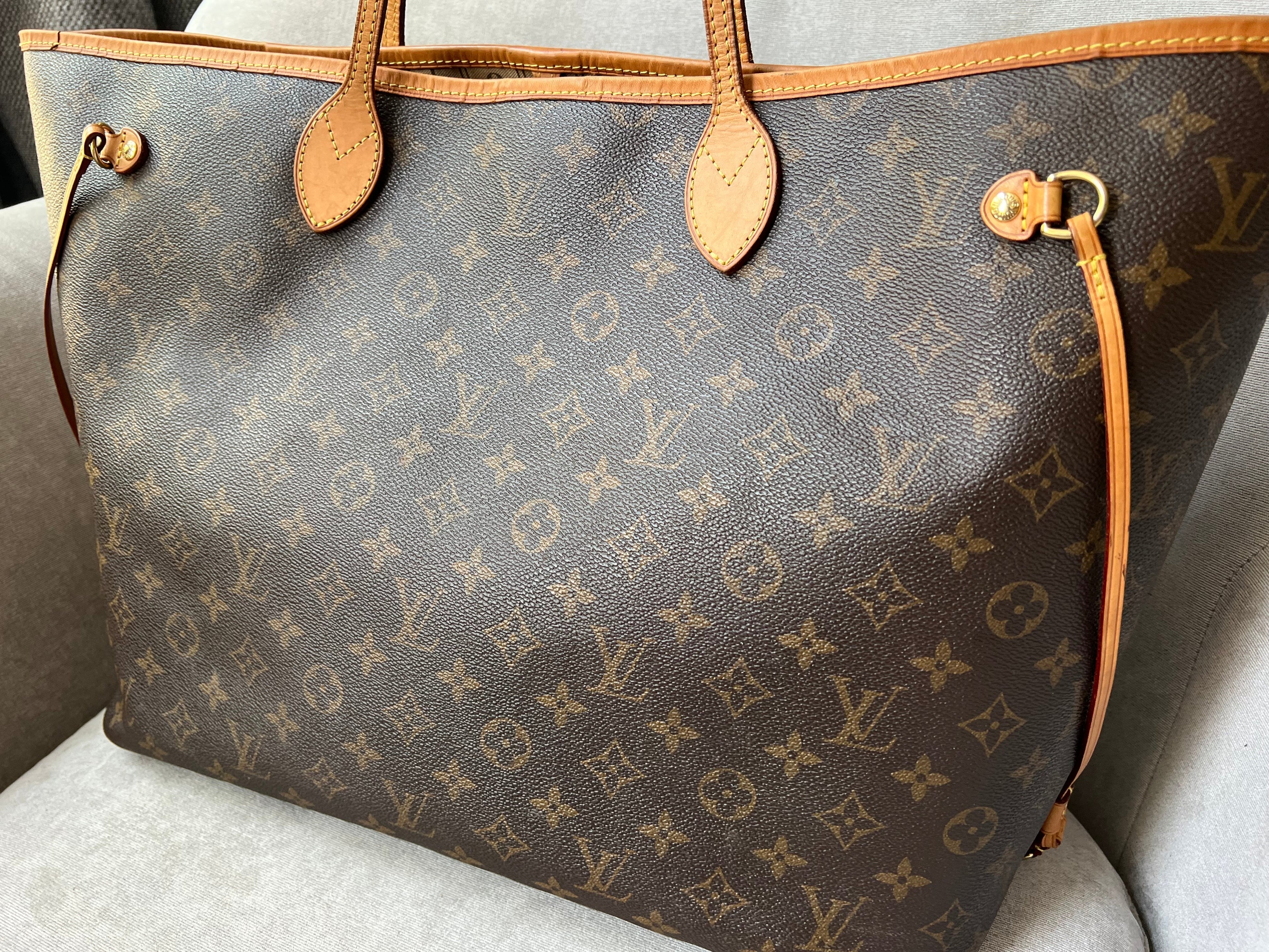 Louis Vuitton Neverfull GM Monogram Beige Interior (RRP £1,460)