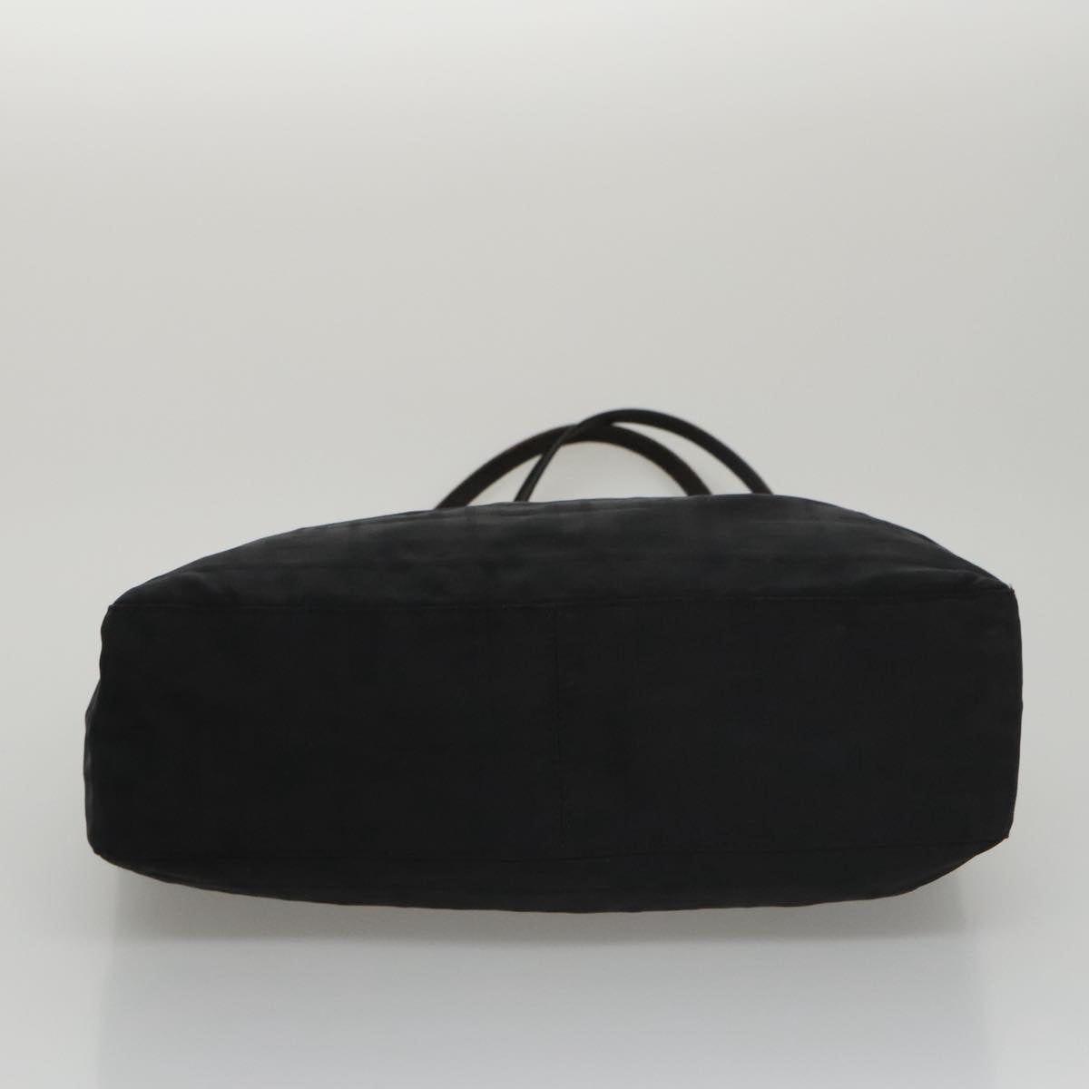 FENDI Zucca Canvas Shoulder Bag Black 104305
