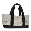 CHANEL Chanel sports Tote Bag Nylon White Black CC 104702