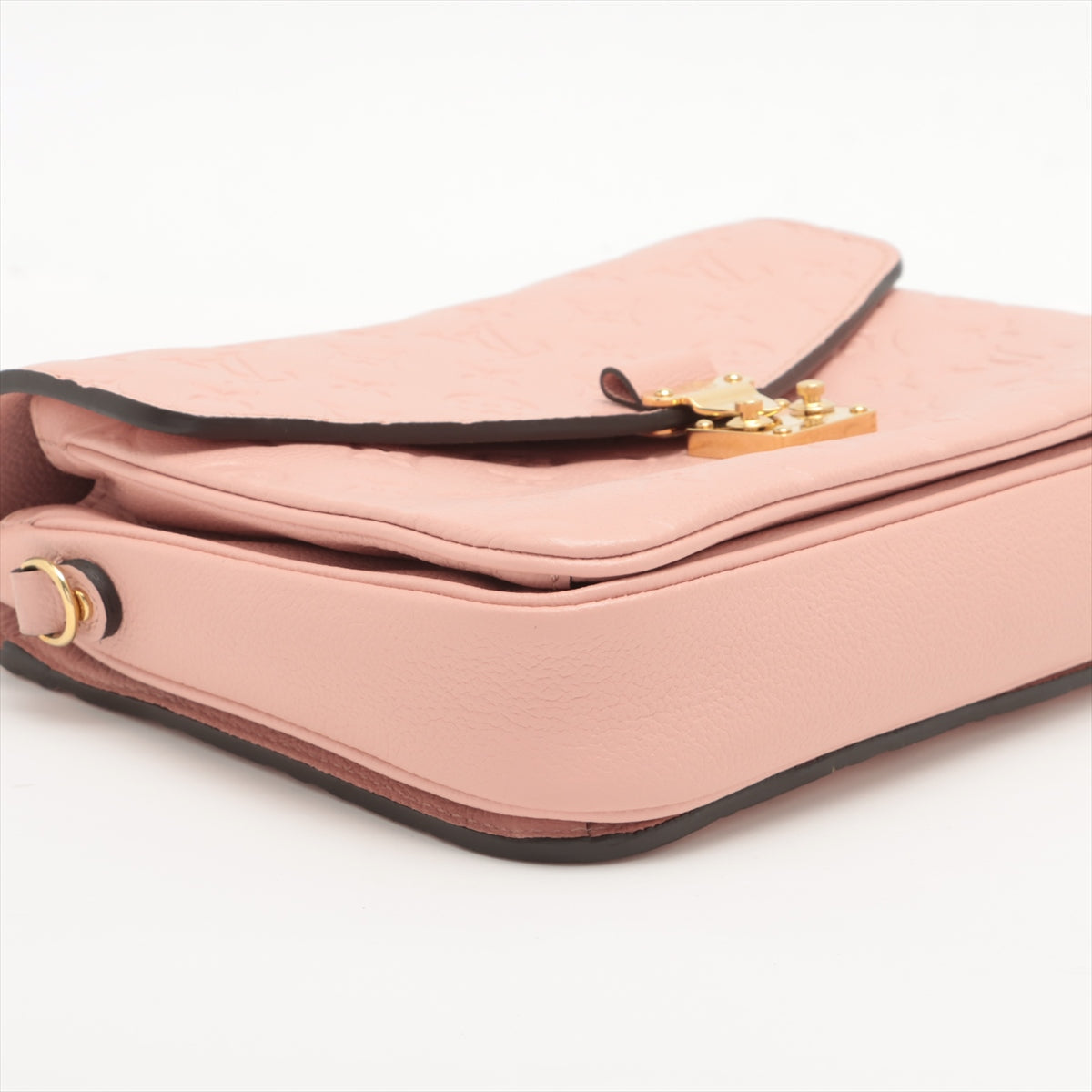 Louis Vuitton Rose Ballerine Monogram Empreinte Leather Pochette Metis [Clearance Sale]